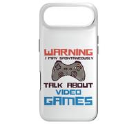 Carcasa para iPhone Air Warning May Spontaneously Talk About Video Games Funny Gamer