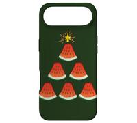 Carcasa para iPhone Air Watermelon Christmas Tree For Healthy Vegetarian Cute Xmas
