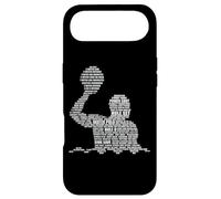 Carcasa para iPhone Air Waterpolo Player Word Cloud Water Polo Jugadores Entrenador