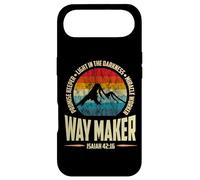 Carcasa para iPhone Air Waymaker Promise Keeper Miracle Worker Christian Men