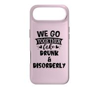 Carcasa para iPhone Air We Go Together Like Drunk & Disorderly Best Friends Drinking