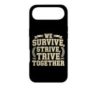 Carcasa para iPhone Air We Survive, Strive, Thrive Together Equipo de motivación
