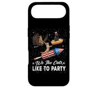 Carcasa para iPhone Air We The Cats Like To Party American Cat 4th of July Patriotic