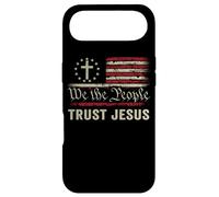 Carcasa para iPhone Air We The People Trust Jesus - Bandera de Estados Unidos Cristiana patriótica