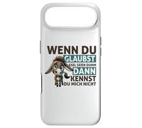 Carcasa para iPhone Air Wenn Du Glaubst Esel Seien Dumm Dann Kennst Du Mich Burro
