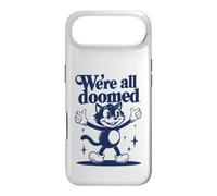 Carcasa para iPhone Air We're All Doomed Retro Cat - Divertido Regalo de Humor sarcástico