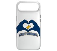 Carcasa para iPhone Air West Virginia Corazón Manos Montaña Estado WVA 304 Raíces