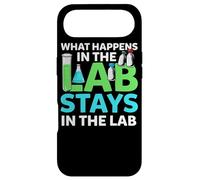 Carcasa para iPhone Air What Happens In The Lab Stays In Lab Química Laboratorio