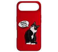Carcasa para iPhone Air What is Wrong with You? Cat Funny Humor