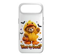Carcasa para iPhone Air What The Duck Halloween Teddy Bear Wearing Yeallow Duck
