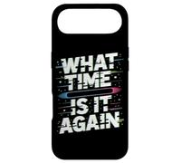 Carcasa para iPhone Air What Time IS IT Again Ceguera del Tiempo Tarde