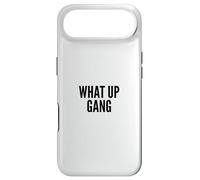 Carcasa para iPhone Air What Up Gang Fun Vlogger Influencer Joke Humor