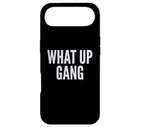 Carcasa para iPhone Air What Up Gang Fun Vlogger Influencer Joke Humor