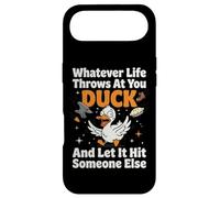 Carcasa para iPhone Air Whatever Life Throws At You Duck and Let It Hit Someone Else
