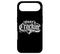 Carcasa para iPhone Air What's Cracking Funny tee Gothic Old English Graffiti Style