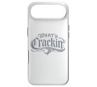 Carcasa para iPhone Air What's Cracking Funny tee Gothic Old English Graffiti Style