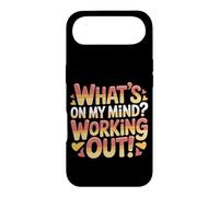 Carcasa para iPhone Air What's On My Mind Working out Pensamientos de Aptitud -