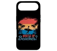 Carcasa para iPhone Air What's Up Beaches? Playa Palm Gafas de Sol Mar Tumbona Beach