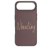 Carcasa para iPhone Air Wheeling West Virginia Diseño Elegante Vintage