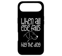 Carcasa para iPhone Air When All Else Fails, Hug The Dog -