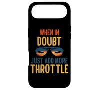 Carcasa para iPhone Air When in Doubt Just Add More Throttle