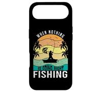 Carcasa para iPhone Air When Nothing Is Going Right Pesca Pescador Divertido