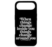 Carcasa para iPhone Air When You Change Inside Things Change Around You |-