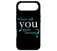Carcasa para iPhone Air Where Will You Spend Eternity? Christian & Pastor Evangelism
