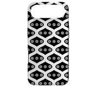 Carcasa para iPhone Air White Black Almonds Ovals Circle Dots Monochrome Pattern