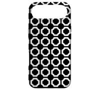 Carcasa para iPhone Air White Black Hexagon Ring Circle Modern Geometric Pattern