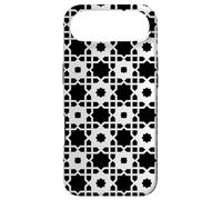 Carcasa para iPhone Air White Black Monochrome Stars Octagon Geometric Pattern