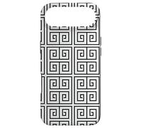 Carcasa para iPhone Air White Black Squares Labyrinth Classic Greek Pattern