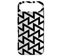 Carcasa para iPhone Air White Black Zigzag Triangle Abstract Geometric Pattern