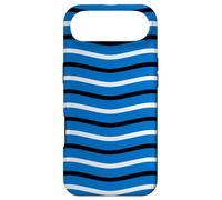Carcasa para iPhone Air White Blue Black Estonia Tricolor Waves Estonian Fan Pattern