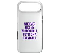 Carcasa para iPhone Air Whoever Has My Voodoo Doll, Put It On A Treadmill Exercise