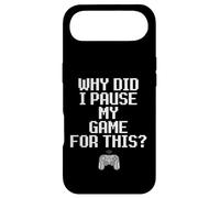Carcasa para iPhone Air Why Did I Pause My Game For This Funny Sarcastic Gaming Meme
