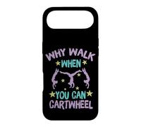 Carcasa para iPhone Air Why Walk When You Can Cartwheel Gymnastics Gymnast Girl Boy