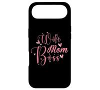 Carcasa para iPhone Air Wife Mom Boss - Lindo Regalo del día de la Madre - Moms The Boss