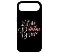 Carcasa para iPhone Air Wife Mom Boss - Lindo Regalo del día de la Madre - Moms The Boss