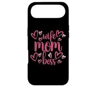 Carcasa para iPhone Air Wife Mom Boss - Lindo Regalo del día de la Madre - Moms The Boss