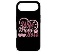 Carcasa para iPhone Air Wife Mom Boss - Lindo Regalo del día de la Madre - Moms The Boss