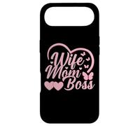 Carcasa para iPhone Air Wife Mom Boss - Lindo Regalo del día de la Madre - Moms The Boss