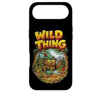 Carcasa para iPhone Air Wild Thing! Retro Woodsy Owl Give a Hoot Vintage Earth Day