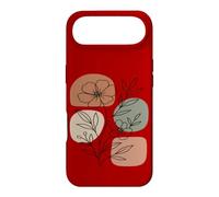 Carcasa para iPhone Air Wildflower Line Art Abstract Botanical Mid Century