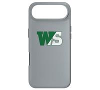 Carcasa para iPhone Air William Smith College Heron's WS Monograma Logo - HWSC