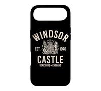 Carcasa para iPhone Air Windsor Castle EST. 1070 Berkshire Inglaterra, impresión en Crema
