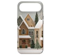 Carcasa para iPhone Air Winter Wonderland Christmas Village - Acuarela
