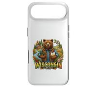 Carcasa para iPhone Air Wisconsin Granja Oso Campo Naturaleza Cosecha