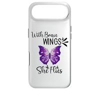 Carcasa para iPhone Air with Brave Wings She Flies Sign She Flies with Her Own Wings