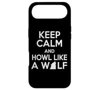 Carcasa para iPhone Air Wolf Lover Funny: mantén la Calma y aulla como un Lobo